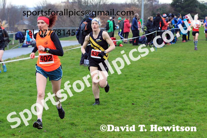Senior Women and Masters Womens 2022 Birtley Cross Country Relays. Photo: David T. Hewitson/Sports for All Pics